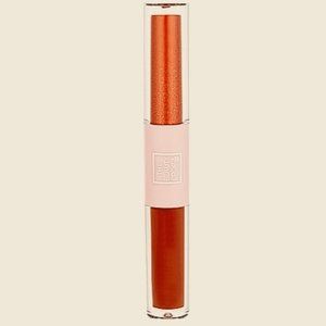 THE BEAUTY CROP Vegan Liquid Eyeshadow Cinnamon & Fudge 2 Shade Full Size Sealed